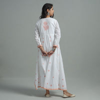 chikankari embroidered kurta