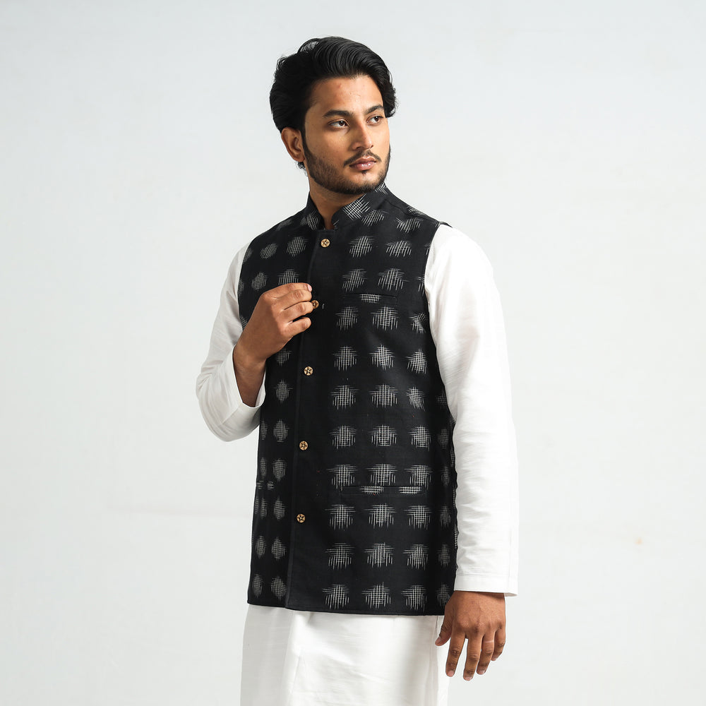 Pochampally Ikat Nehru Jacket