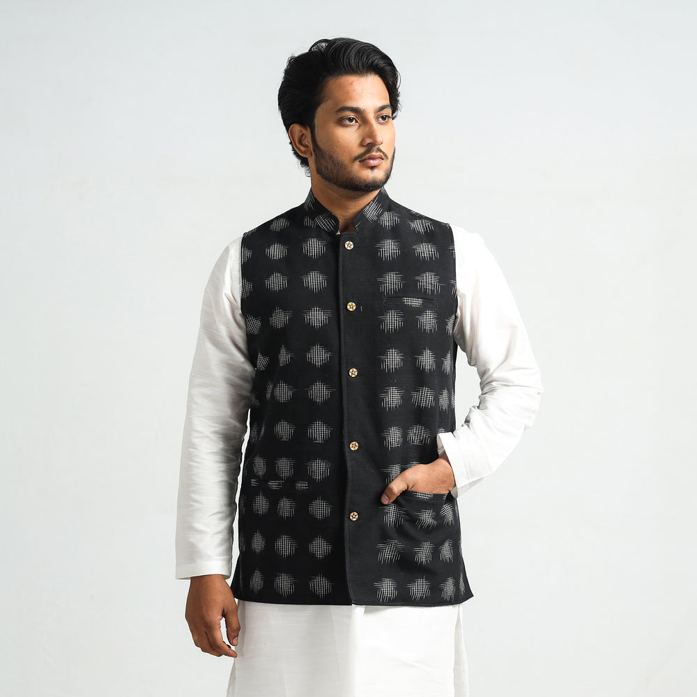 Pochampally Ikat Nehru Jacket