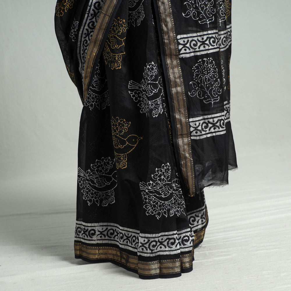 Batik Print Saree