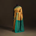 Pochampally Ikat Weave Mercerised Cotton Saree 12