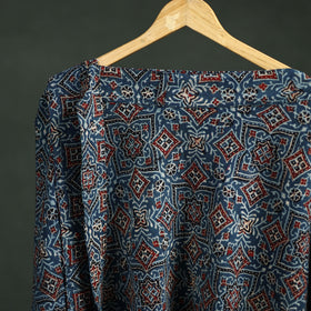 Ajrakh Hand Block Print Cotton Wrap Around Skirt 34