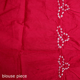 Kutch Bandhani Tie-Dye Cotton Saree 63