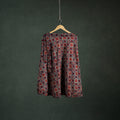 Ajrakh Hand Block Print Cotton Wrap Around Skirt 13