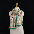 Ranihati Chanderi Silk Hand Embroidered Stole 11