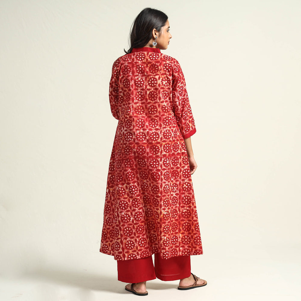 Batik Kurta with Palazzo Set
