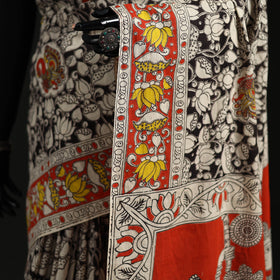 Kalamkari Printed Cotton Saree 14
