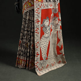 Kalamkari Printed Cotton Saree 14