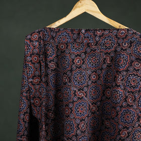 Ajrakh Hand Block Print Cotton Wrap Around Skirt 35