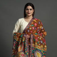 kalamkari handpainted dupatta