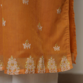  Bengal Jamdani Silk Cotton Kurta with Dupatta Set 01 