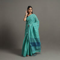 Green - Kuppadam Jamdani Cotton Handloom Saree 72