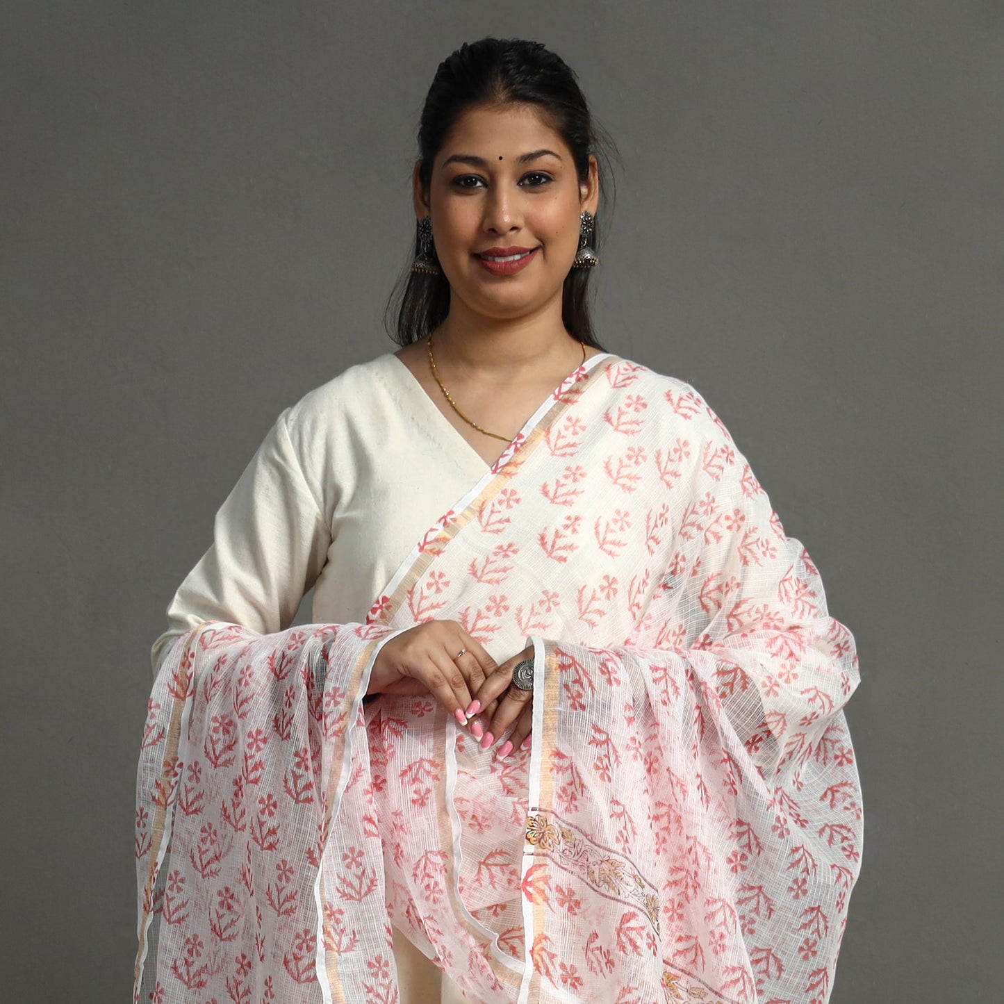 Sanganeri Dupatta 