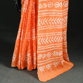 Kutch Bandhani Tie-Dye Cotton Saree 65