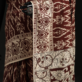 Kalamkari Printed Cotton Saree 15