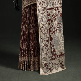 Kalamkari Printed Cotton Saree 15