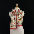 Ranihati Chanderi Silk Hand Embroidered Stole 17