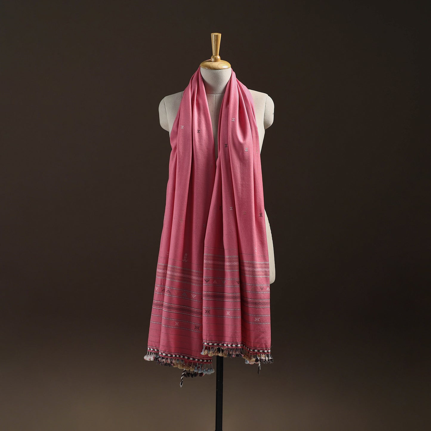 Kutch Bhujodi Handwoven Merino Wool Shawl 17