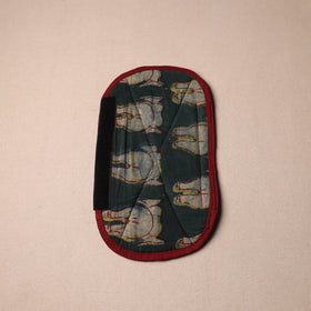 Green - handmade cotton fridge handle cover 28 - handcrafted