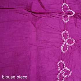 Kutch Bandhani Tie-Dye Cotton Saree 64