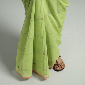  Srikakulam Handloom Jamdani Buti Cotton Saree with Tassels Online at iTokri.com