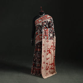 Kalamkari Printed Cotton Saree 17