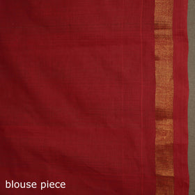 Srikakulam Jamdani Buti Zari Pure Handloom Cotton Saree 18