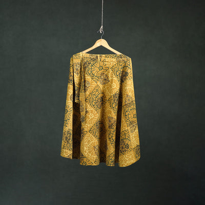 Ajrakh Hand Block Print Cotton Wrap Around Skirt 38