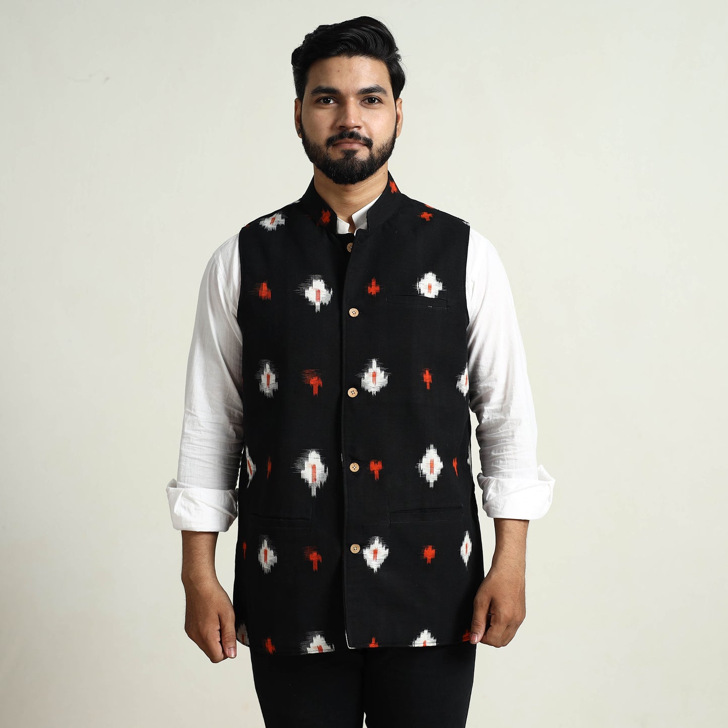 Ikat Men's Nehru Jacket