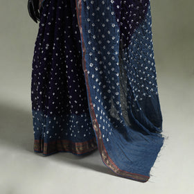 Kutch Tie-Dye Bandhani Cotton Saree with Blouse Piece 54