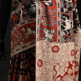 Kalamkari Printed Cotton Saree 17