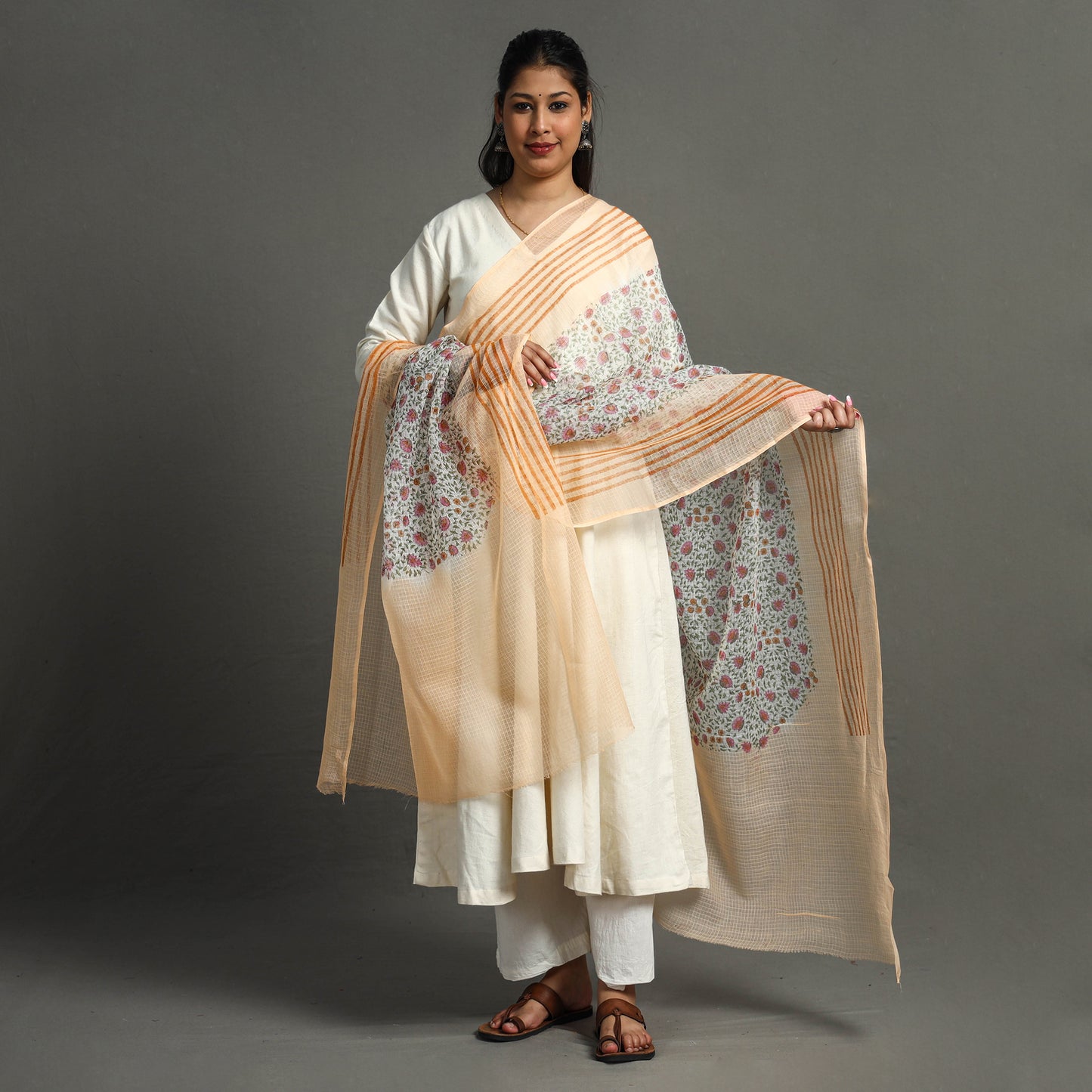 Sanganeri Dupatta 