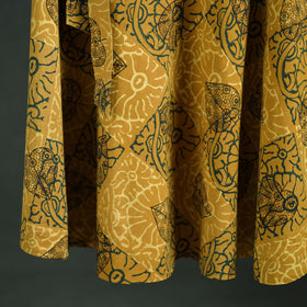 Ajrakh Hand Block Print Cotton Wrap Around Skirt 38