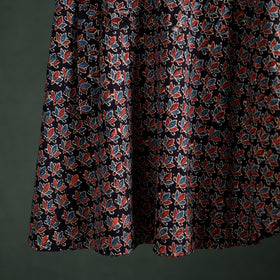 Ajrakh Hand Block Print Cotton Wrap Around Skirt 18