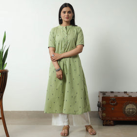 jacquard kurta