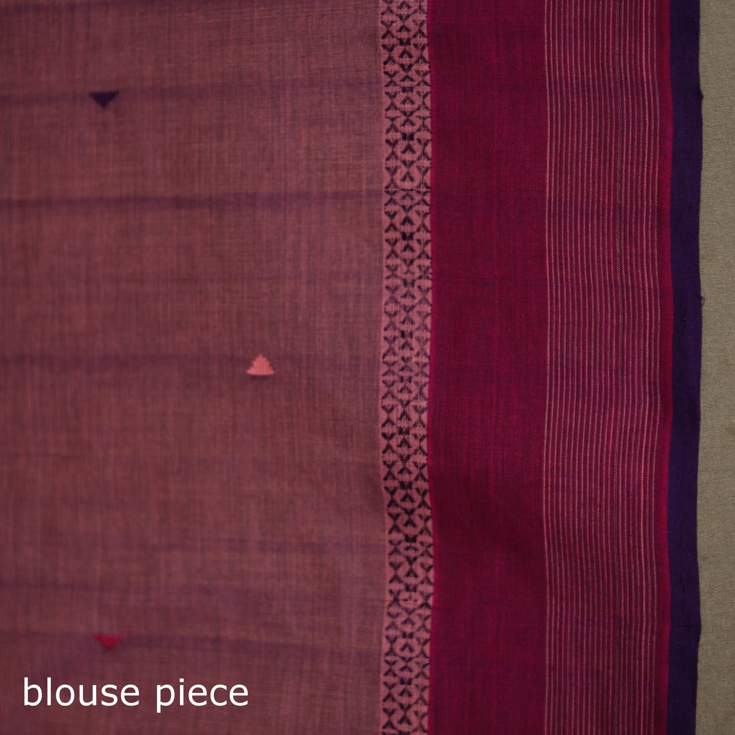 Godavari Jamdani Buti Pure Handloom Cotton Saree 19