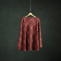 Ajrakh Hand Block Print Cotton Wrap Around Skirt 19