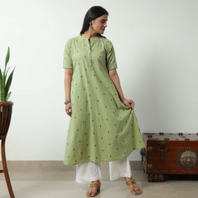jacquard kurta