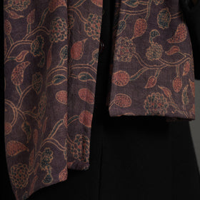  Brown Handcrafted Patchwork Woollen Stole