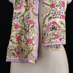 Ranihati Chanderi Silk Hand Embroidered Stole 26