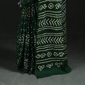 Kutch Bandhani Tie-Dye Cotton Saree 67