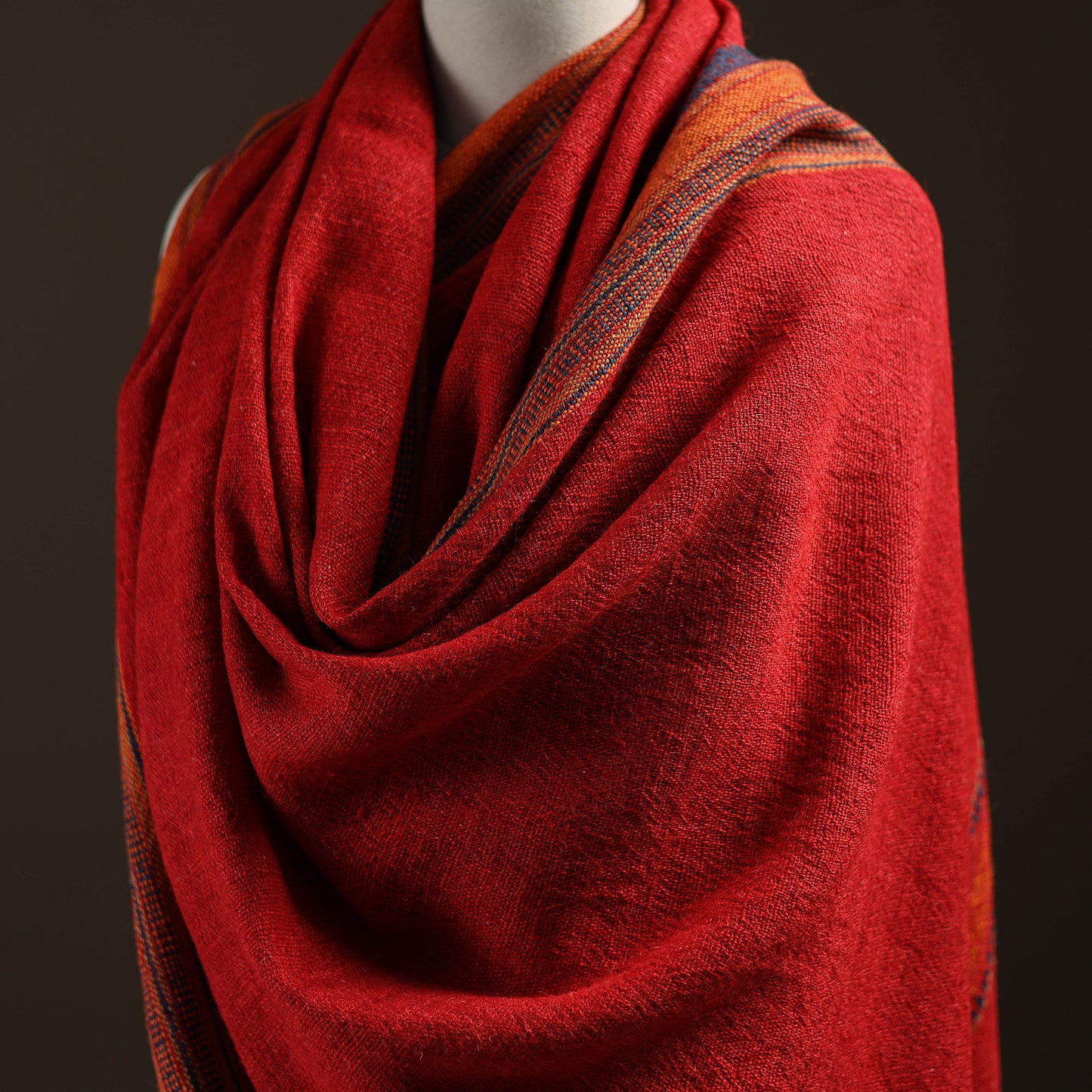 Kutch Handspun Handwoven Desi Wool Shawl 20