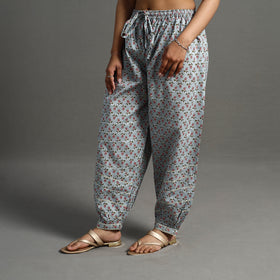 Buy Grey Gota Work Cotton Jaipur Afghani Salwar