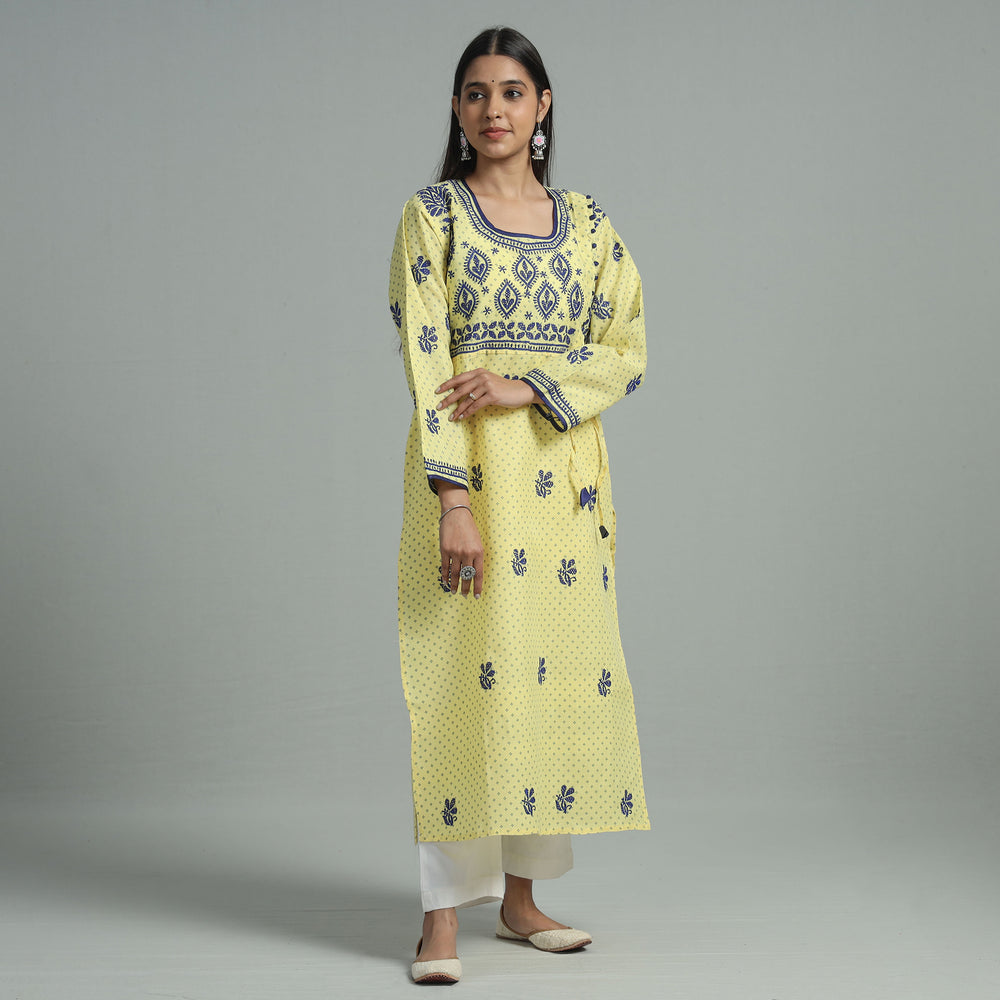 Chikankari Embroidered Kurta