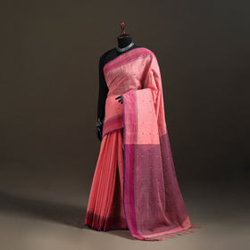 Godavari Jamdani Buti Pure Handloom Cotton Saree 20