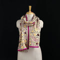Ranihati Chanderi Silk Hand Embroidered Stole 27