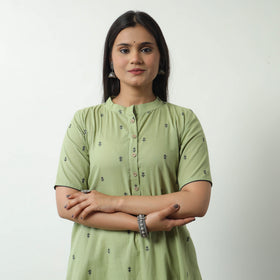 jacquard kurta