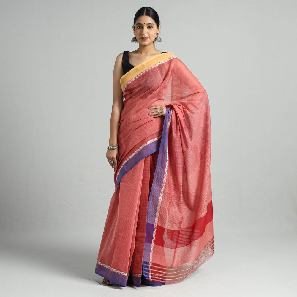 dobby cotton saree