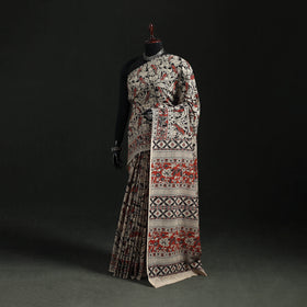 Kalamkari Printed Cotton Saree 19