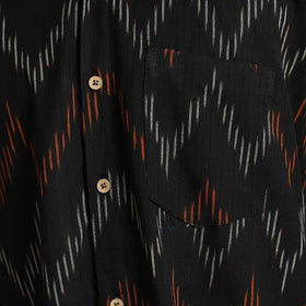 Buy Pochampally Ikat Weave Cotton Men Full Sleeve Shirt 16 Online at iTokri.com